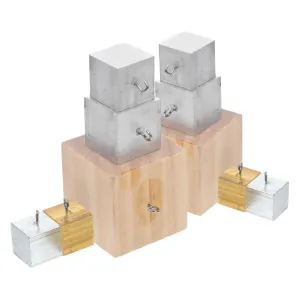 10pcs Gravity Activity Cubes Set Copper Iron Aluminum and Wooden Density Blocks for Science Demonstrations Optimized for Space with Unique Hook Design