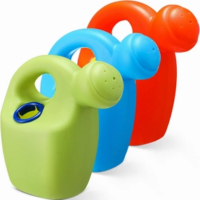 12 Pcs Kids Watering Can Plastic Mini Watering Can Bulk for Child Toddler Flower Garden Sand Beach Toy Garden Tools for Boys Girls End of Year Gifts