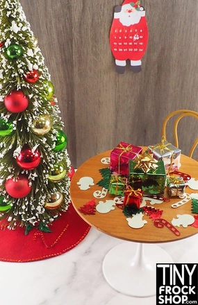 12" Fashion Doll Christmas Table Decor Palettes