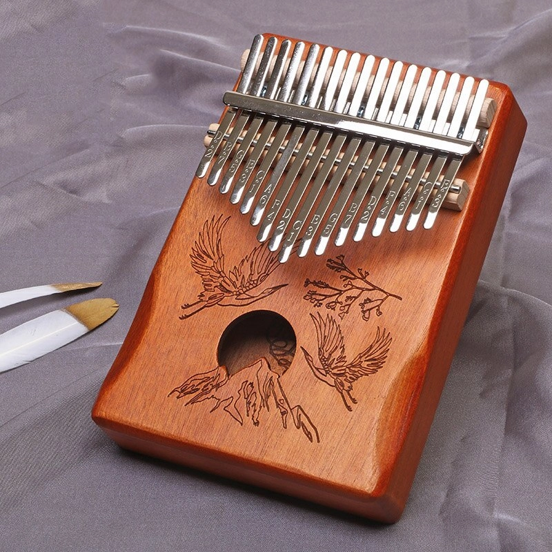 17 Keys Kalimba Thumb Piano Portable Finger Flexible Piano