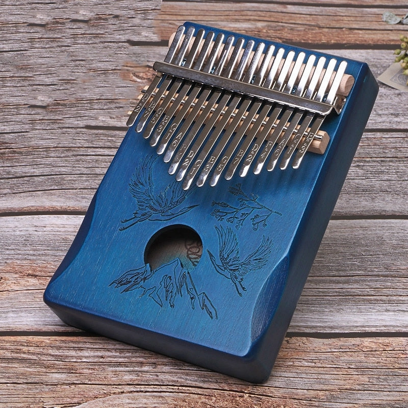 17 Keys Kalimba Thumb Piano Portable Finger Flexible Piano