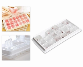 18 Grids Flexible Ice Cube Tray