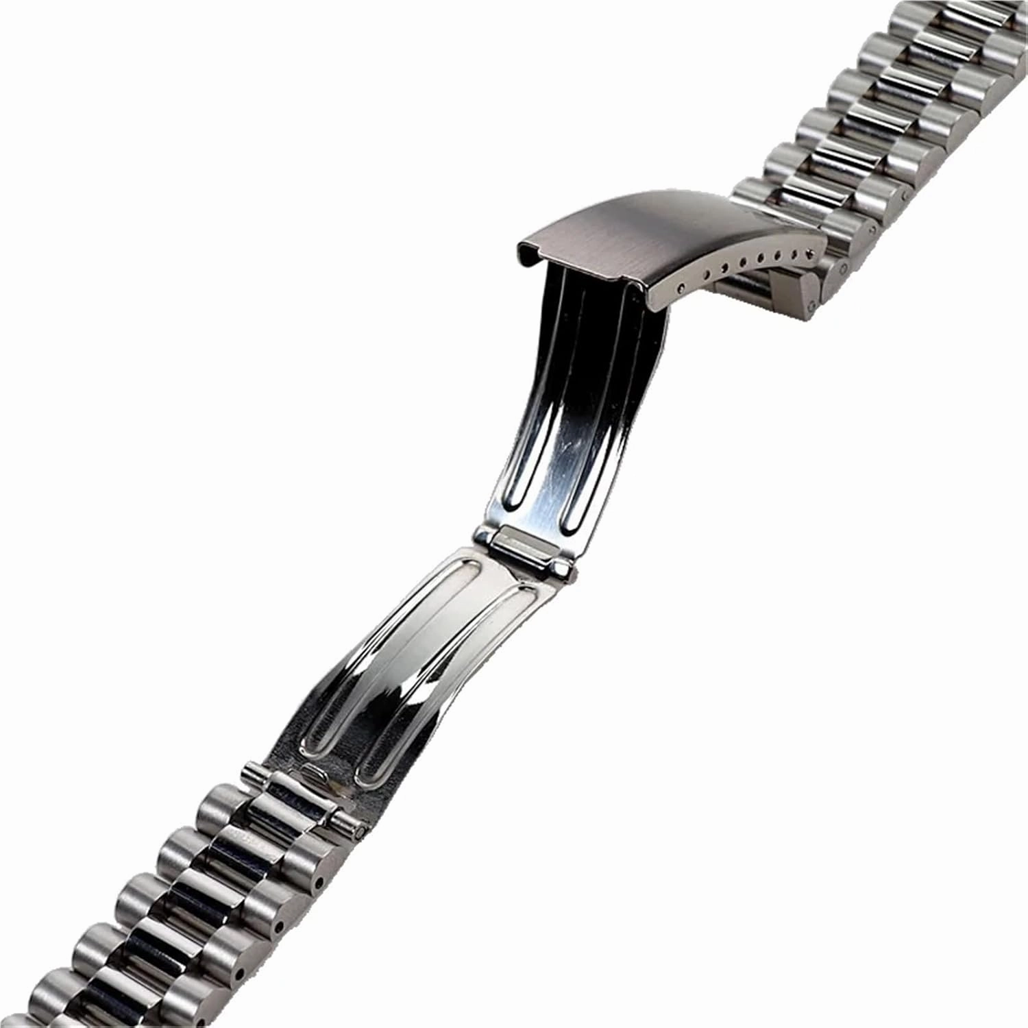 18mm 20mm Stainless Steel Strap Watch Wristband Bracelet Replacement Parts Men's And Women's Quick Release