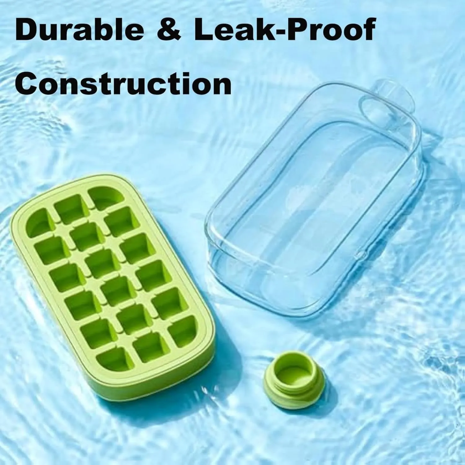 2025 New Ice Cube Bottle 500ML & 800ML – 2-in-1 Ice Tray & Water Bottle with Straw, Lid & Webbing | Leakproof, BPA-Free, Touch-Free Ice Release | For Travel, Juice & Outdoors (PINK, 800ml / 27oz)