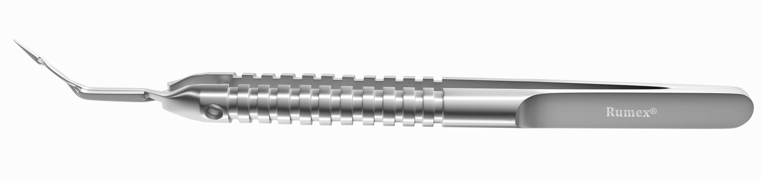 260R 7-111S Prechopper Angled, Cross-Action, Max Opening 3.00 mm, Round Handle, Length 116 mm, Stainless Steel