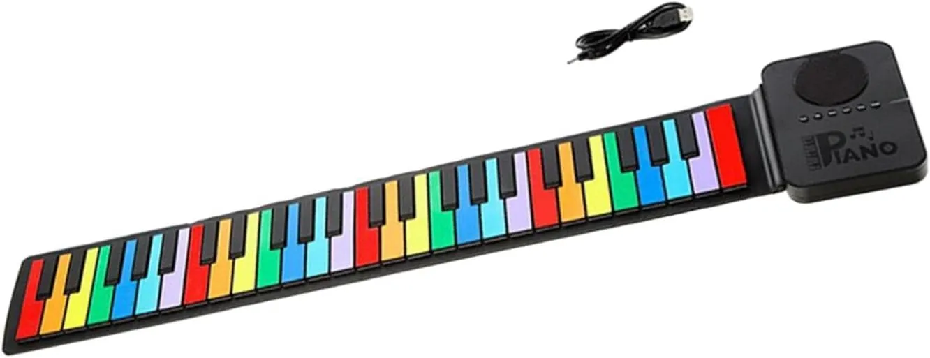 37 Key Roll Up Piano for Kids, Electric Keyboard for Learning