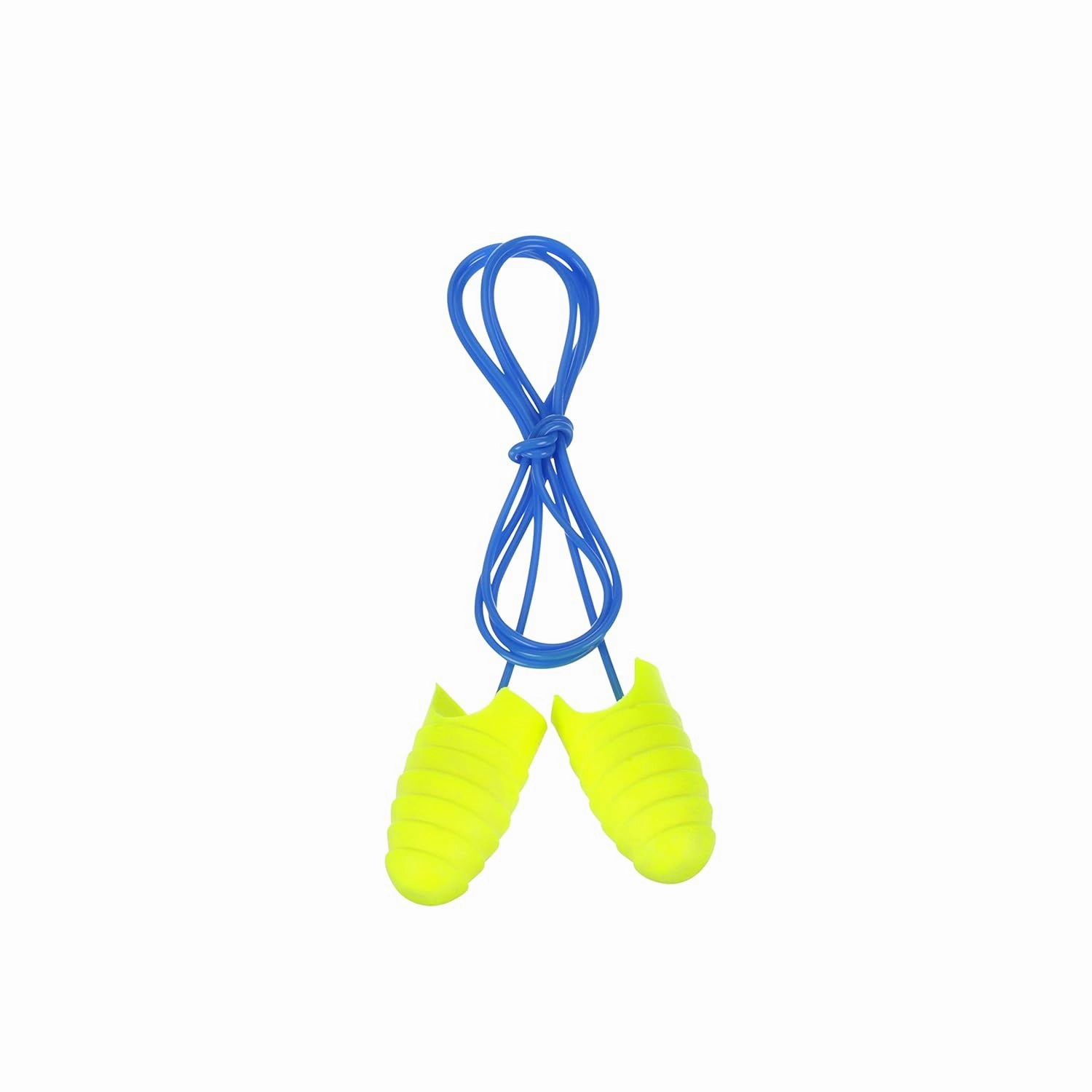 3M Ear Plugs, 200/Box, E-A-Rsoft Grippers 312-6001, Corded, Disposable, Foam, NRR 31, Drilling, Grinding, Machining, Sawing, Sanding, Welding, For Larger Ear Canals, 1/Poly Bag
