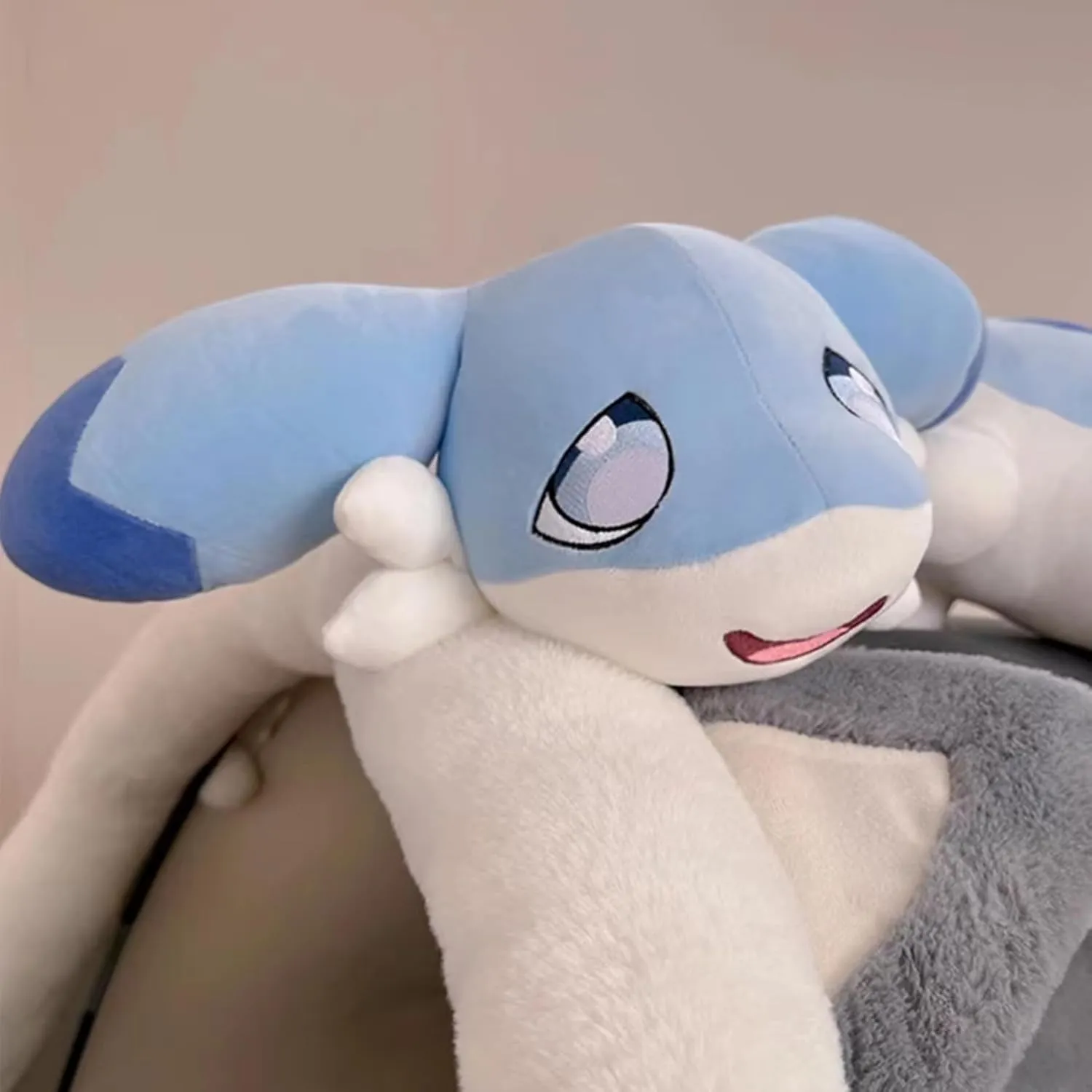 47 Inch Chillet Plush Toys, Giant Soft Chillet Figure Doll, Huggable Stuffed Animal Plushies, Furry Stuffed Animal Pillow, Gifts for Kids Girlfriend (Chillet 47 Inch)…