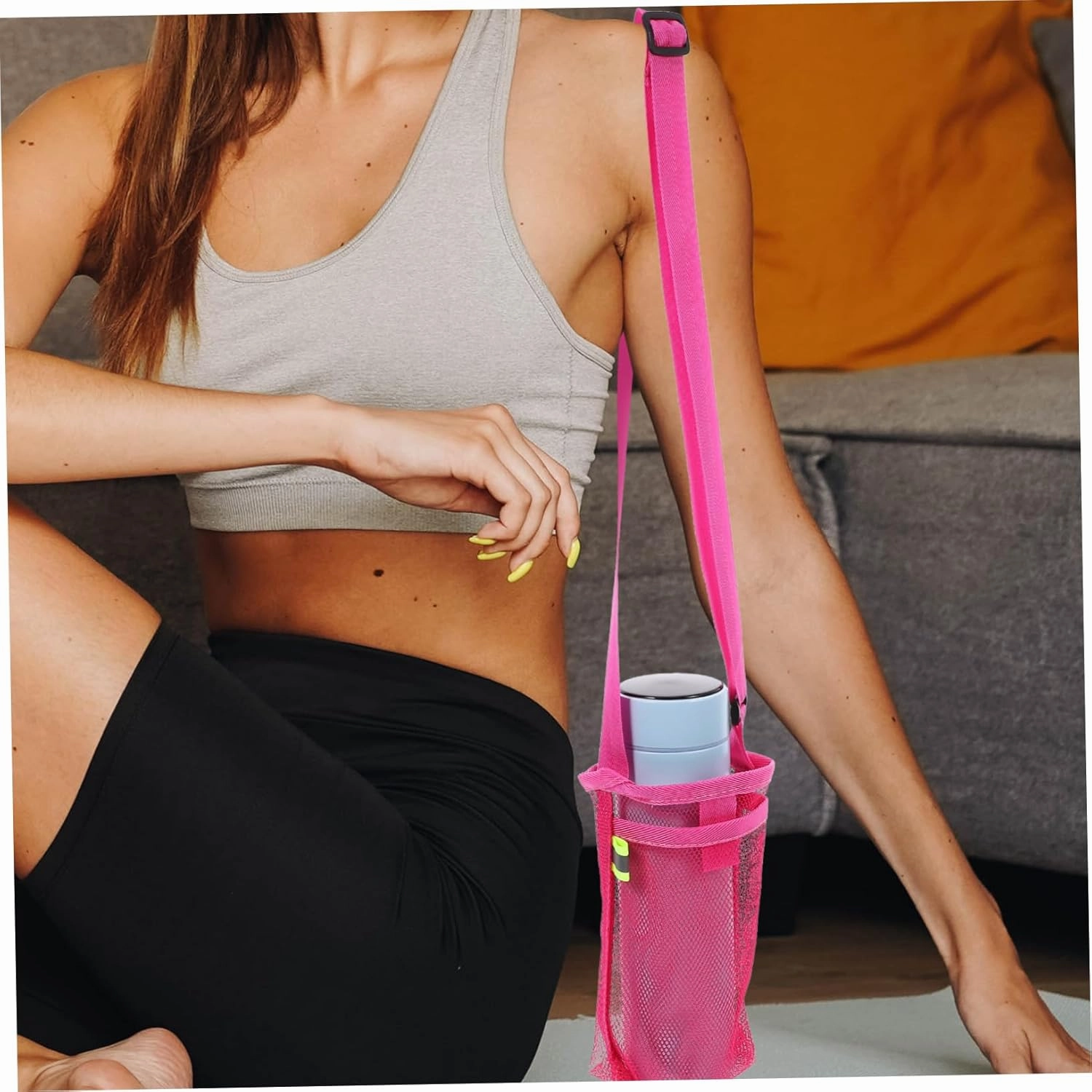 4pcs Water Bottle Strap Practical Bottle Bag Water Bottle Sleeve Convenient Bottle Bag Cup Holder