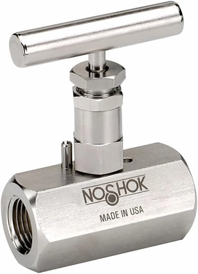 508-FFS Needle Valve, 1 in NPT Female x Female, 316 Stainless Steel, 6000 PSI