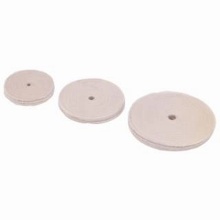 6 Inch Baldor Electric  Sewed Cotton Buffing Wheel 110-A65