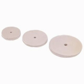 6 Inch Baldor Electric  Sewed Cotton Buffing Wheel 110-A65