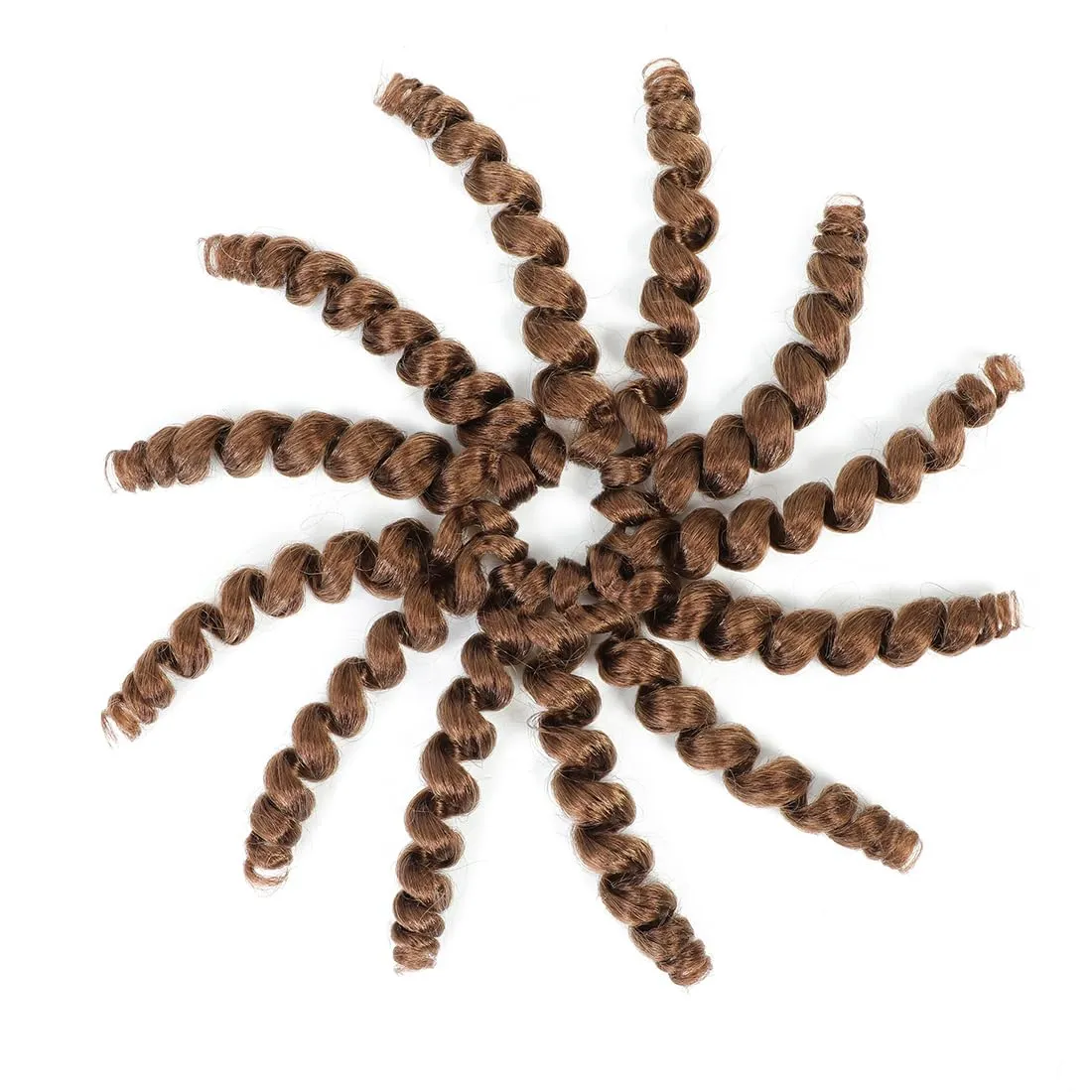 8 Pack Jamaican Bounce Crochet Hair Curly Crochet Hair 8 Inch Wand Curl For Black Women Jamaican Twist Braid Hair Short Crochet Curly Hair Extensions(8 Inch (Pack of 8),30#)