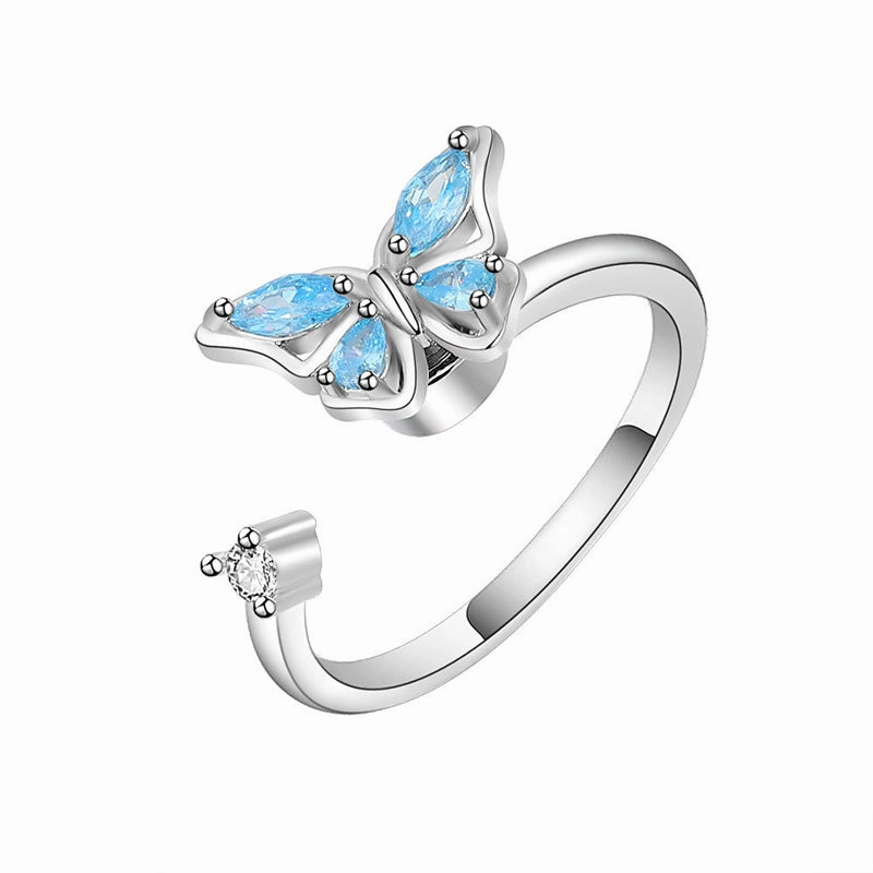 [Silver-Spinner Ring Set TKHP-SR02] Presentski Adjustable Spinner Rings