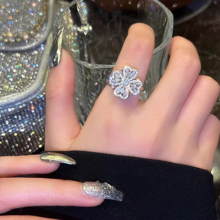[Silver-Spinner Ring Set TKHP-SR02] Presentski Adjustable Spinner Rings