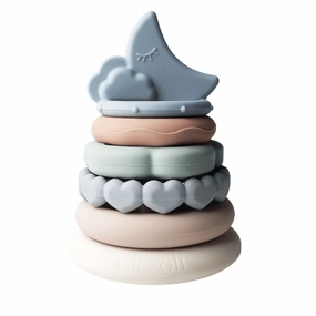 Ali   Oli Moon Stacking Ring Tower