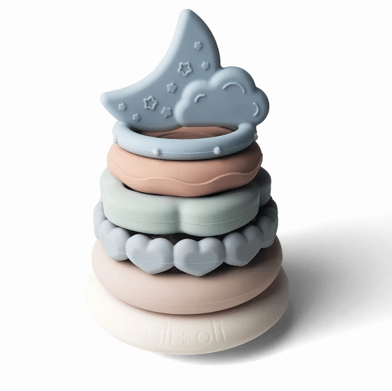Ali   Oli Moon Stacking Ring Tower