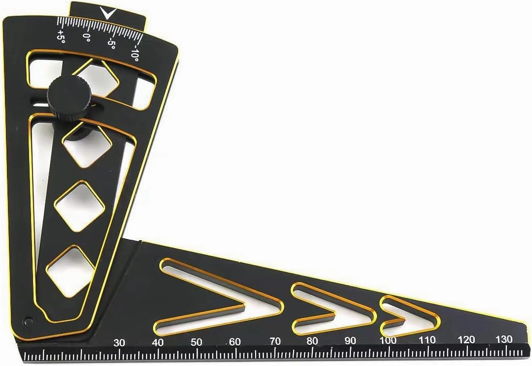 Aluminum Adjustable RC Car Height Measurement Ruler Wheel Rim Camber Gauge for 1/7 1/8 1/10 RC Car