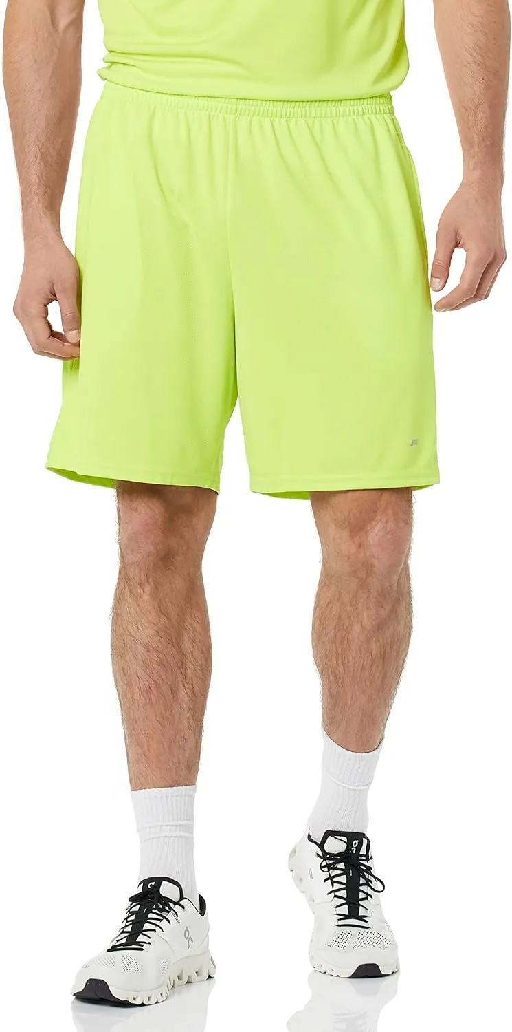 Amazon Essentials Men's Performance Tech Loose-Fit Shorts (Available in Big & Tall), Pack of 2