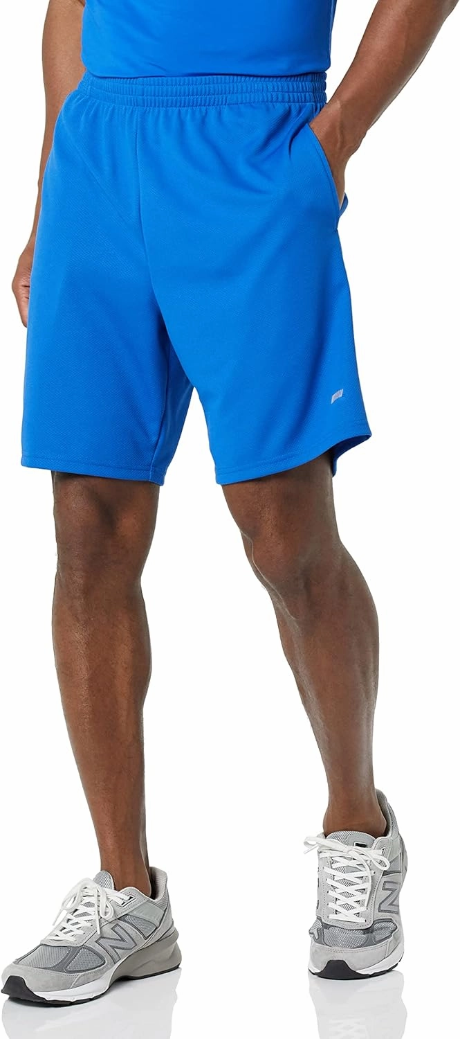 Amazon Essentials Men's Performance Tech Loose-Fit Shorts (Available in Big & Tall), Pack of 2