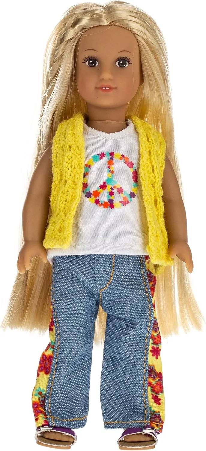 American Girl Julie Mini Doll and Book
