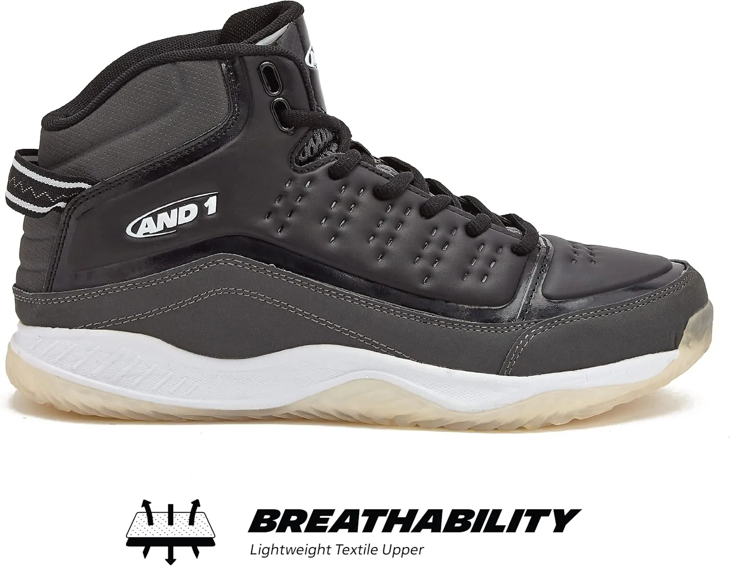 AND1 Pulse 2.0 Men’s Basketball Shoes, Indoor or Outdoor, Street or Court