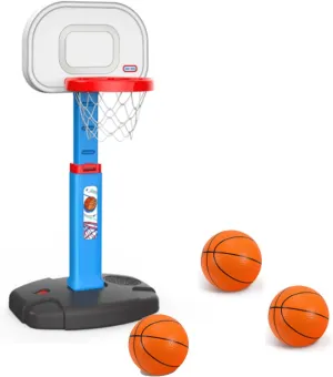AOKESI Mini Basketball Hoop Indoor, Adjustable Height Kids Basketball Goal for Boys, Outdoor Sport for Poolside Game Birthday Christmas Toys Gifts