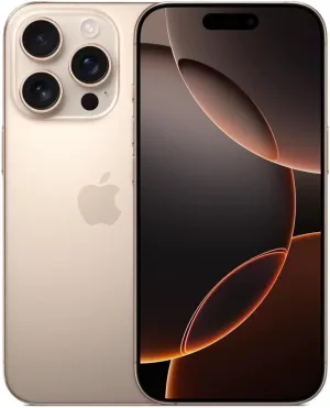 Apple iPhone 16 Pro Max, US Version, 1TB, Desert Titanium - Unlocked (Renewed)