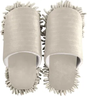 Aqua Mop Slippers Washable Floor Cleaning Mop Slippers for Wood Floor