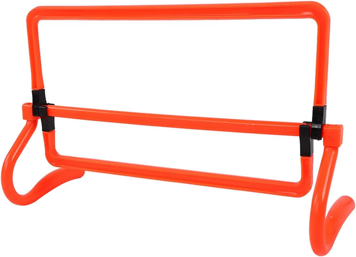 Asixxsix 5Pcs Adjustable Training Hurdles, for Power, Speed Quickness Soccer Training Tool, Enhance Skills with Foldable Design and High Visibility, Suitable for Multi Sport Training