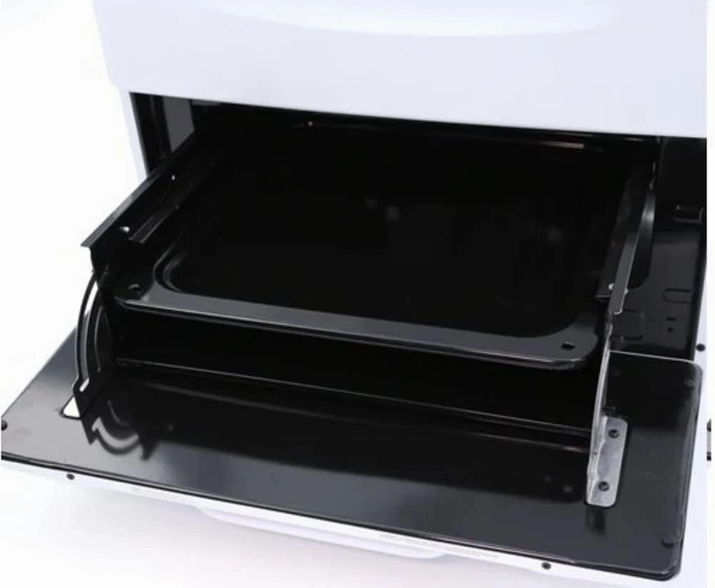 Avanti GRO24P0W Gas Range Oven Compact Freestanding Design, 2.6-Cu.Ft. Capacity 4 Sealed Burners with Electronic Ignition, Includes Broiler Storage Drawer and Accessories, 24-Inch, White