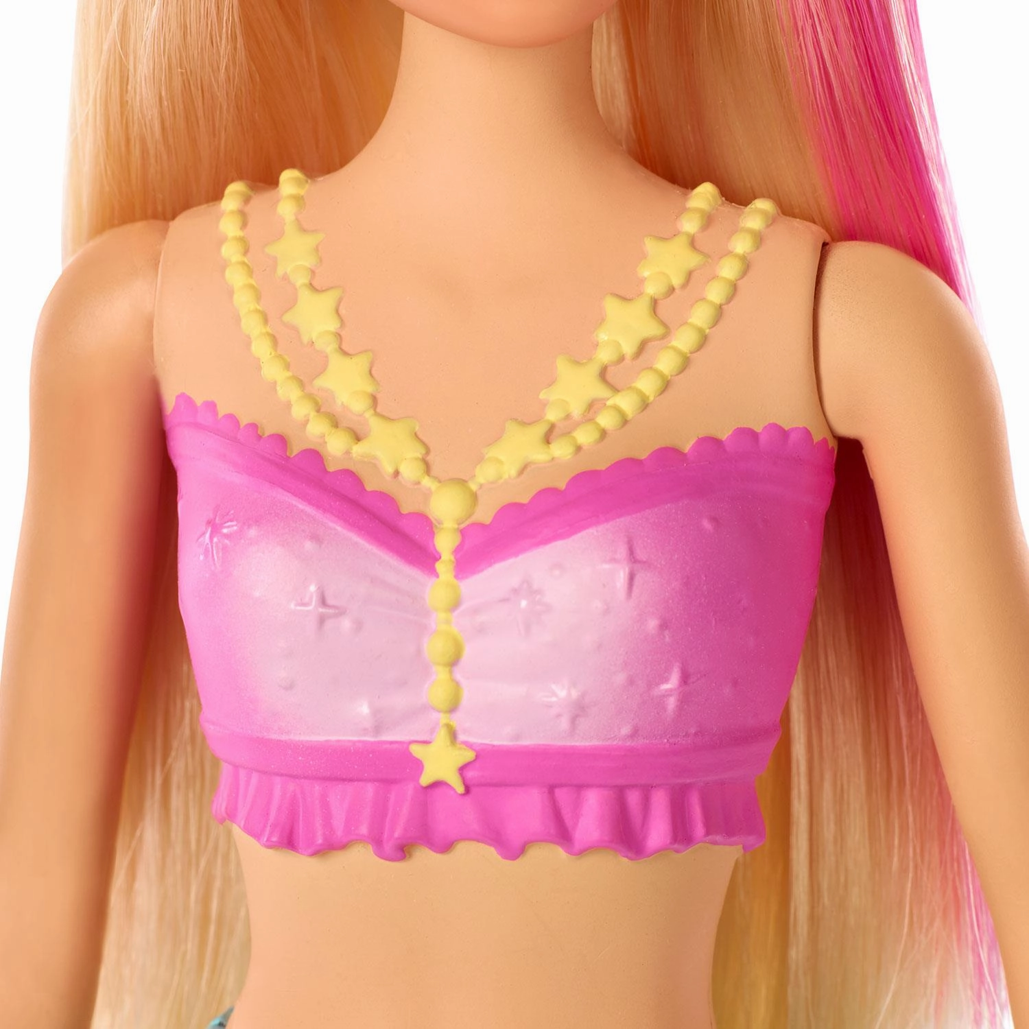 Barbie® Dreamtopia Sparkle Lights Mermaid With Blonde Pink Hair, Approx 12 Inch