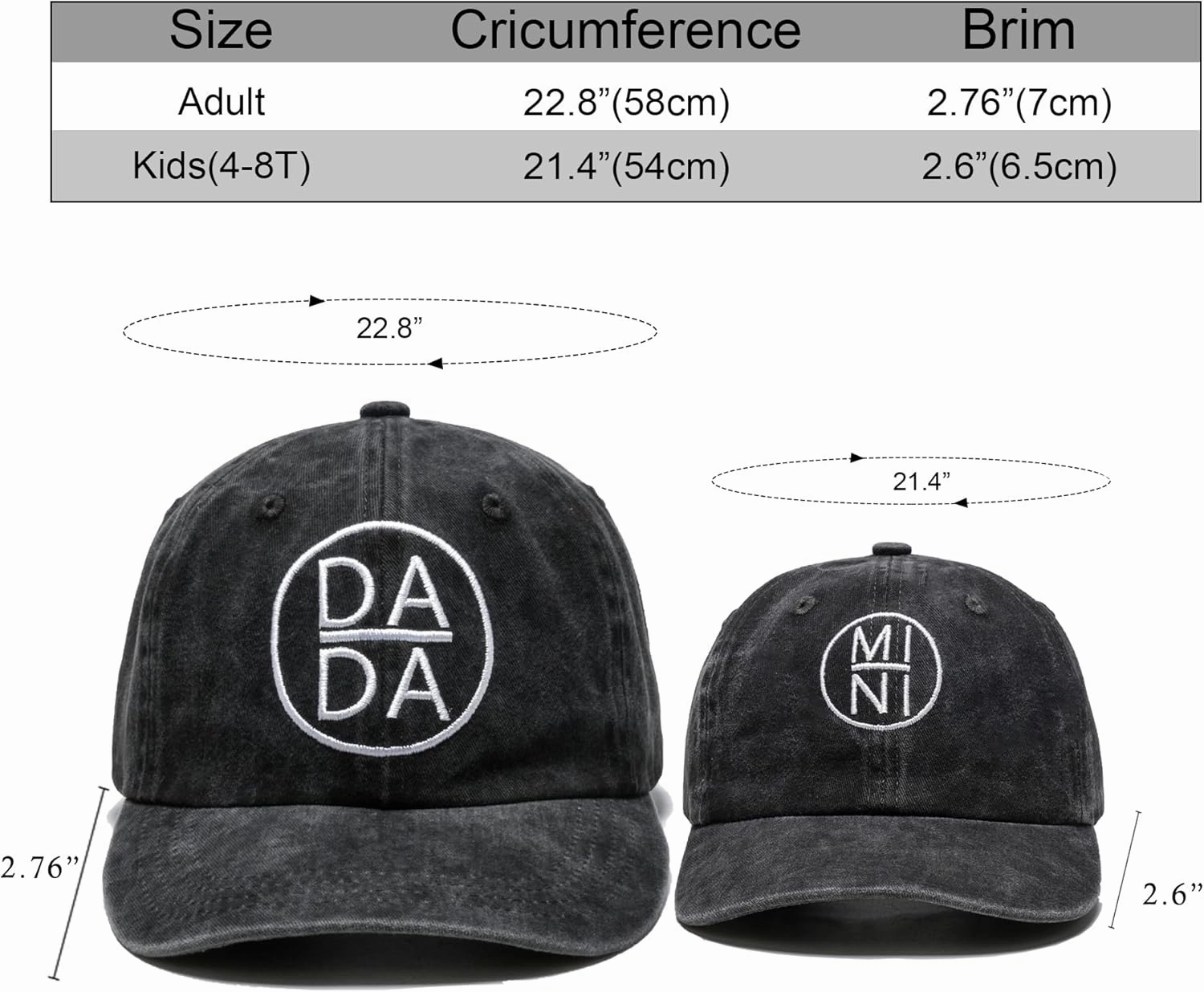 Baseball Cap for Men Women Adjustable Hat