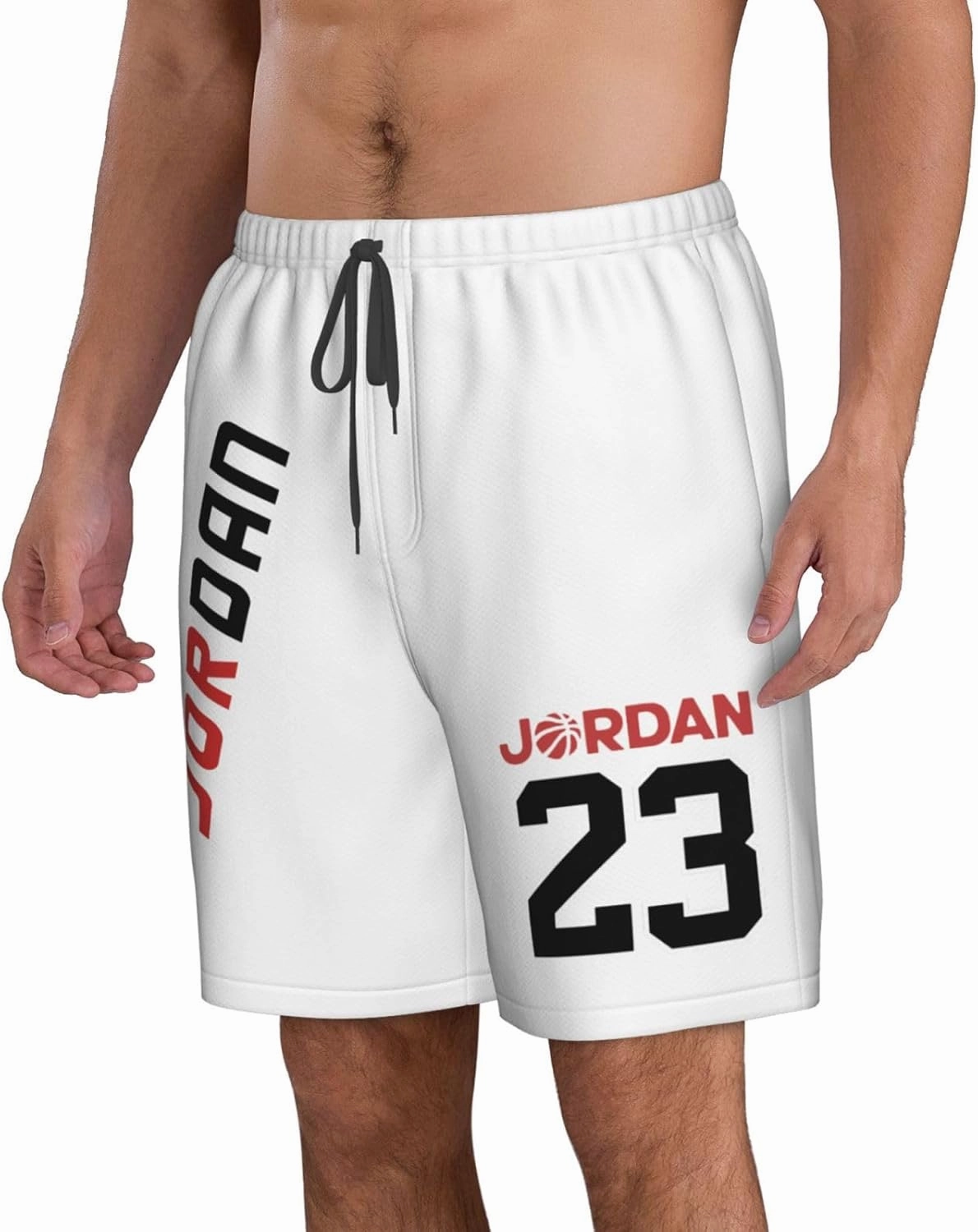 Basketball Fans 23 Jordan Beach Shorts Man's Beach Shorts Quick Dry Summer Outdoor Workout Shorts