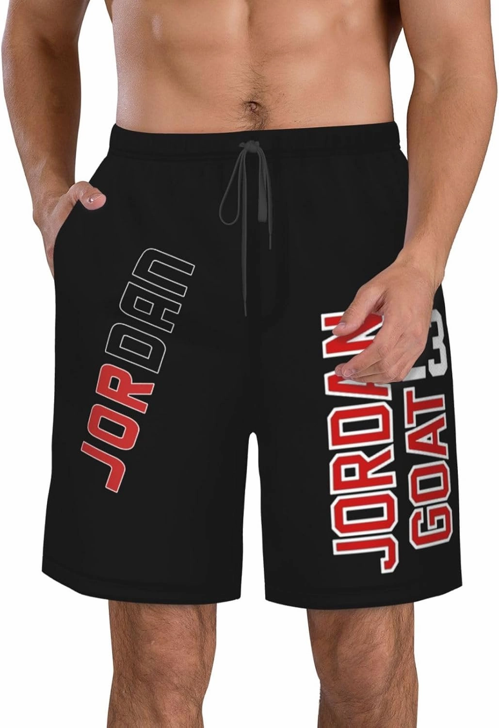 Basketball Fans 23 Jordan Beach Shorts Man's Beach Shorts Quick Dry Summer Outdoor Workout Shorts