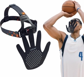 Basketball Shooting Training Mask, 3D Headgear Blocking Guards Basketball Defensive Mask-Improve Dribbling & Shooting Accuracy Basketball Training Aids Guard Shooter