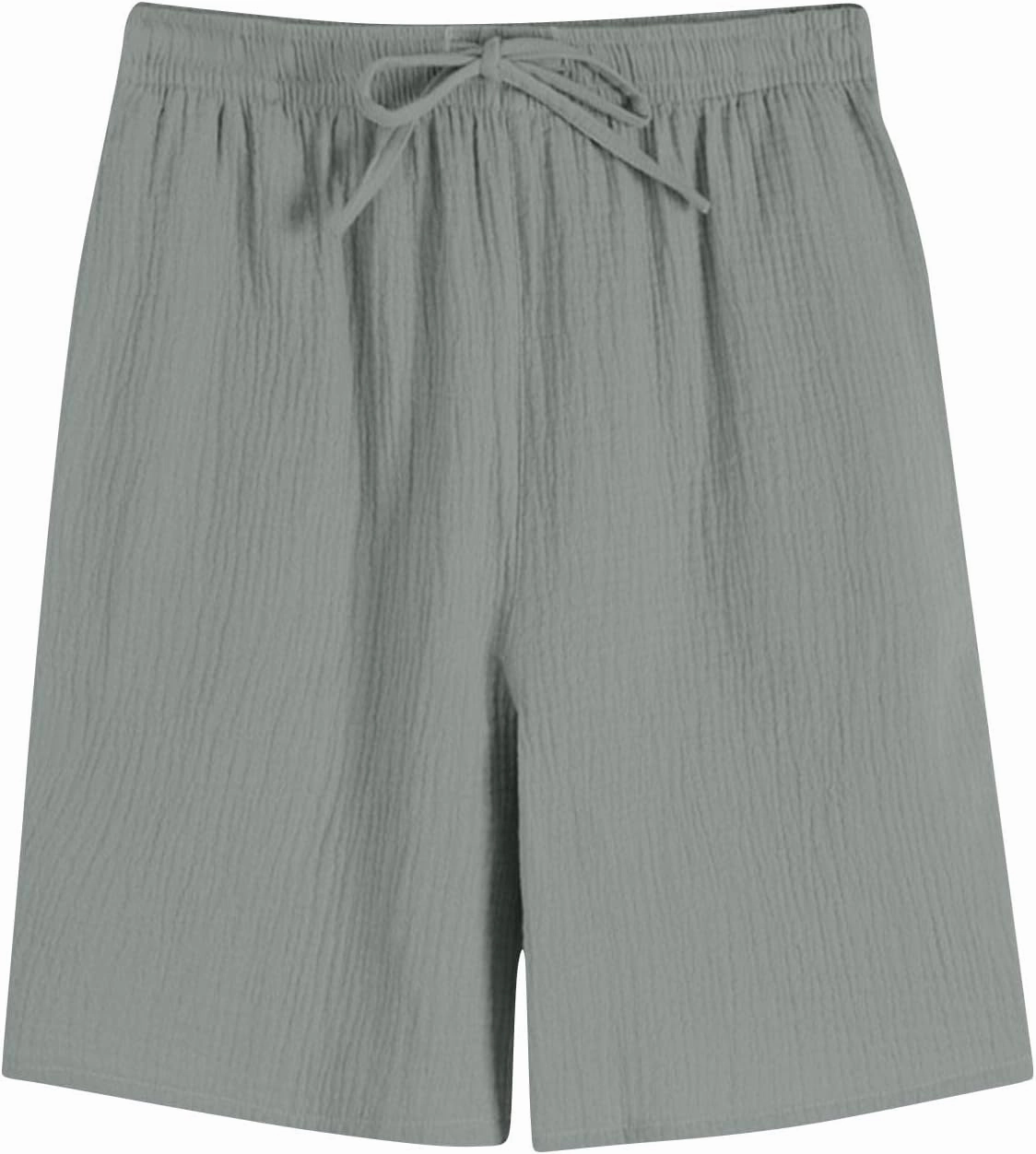 Beach Shorts for Men 5 Inch Textured Elastic Waist Drawstring Workout Running Jogging Active Wear with Pockets 2025