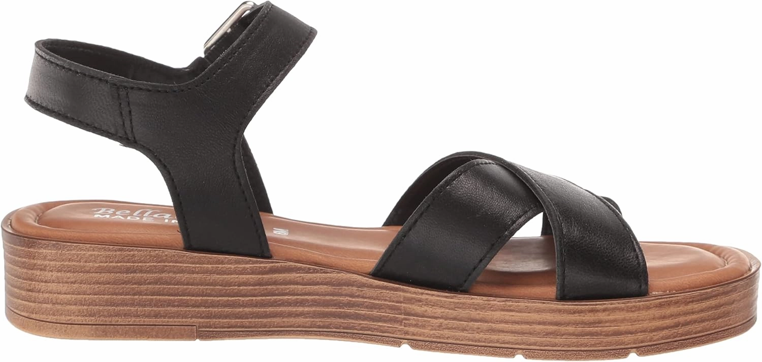Bella Vita Women's Car-Italy Flat Sandal