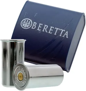 Beretta Waterfowl Hunting Short Gun Safety Care Nickel Plated Brass Deluxe Snap Caps 2 pcs Set