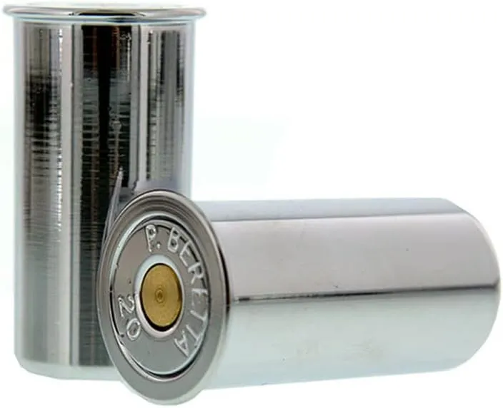 Beretta Waterfowl Hunting Short Gun Safety Care Nickel Plated Brass Deluxe Snap Caps 2 pcs Set