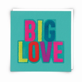 Big Love Card with Reusable Sequin Patch