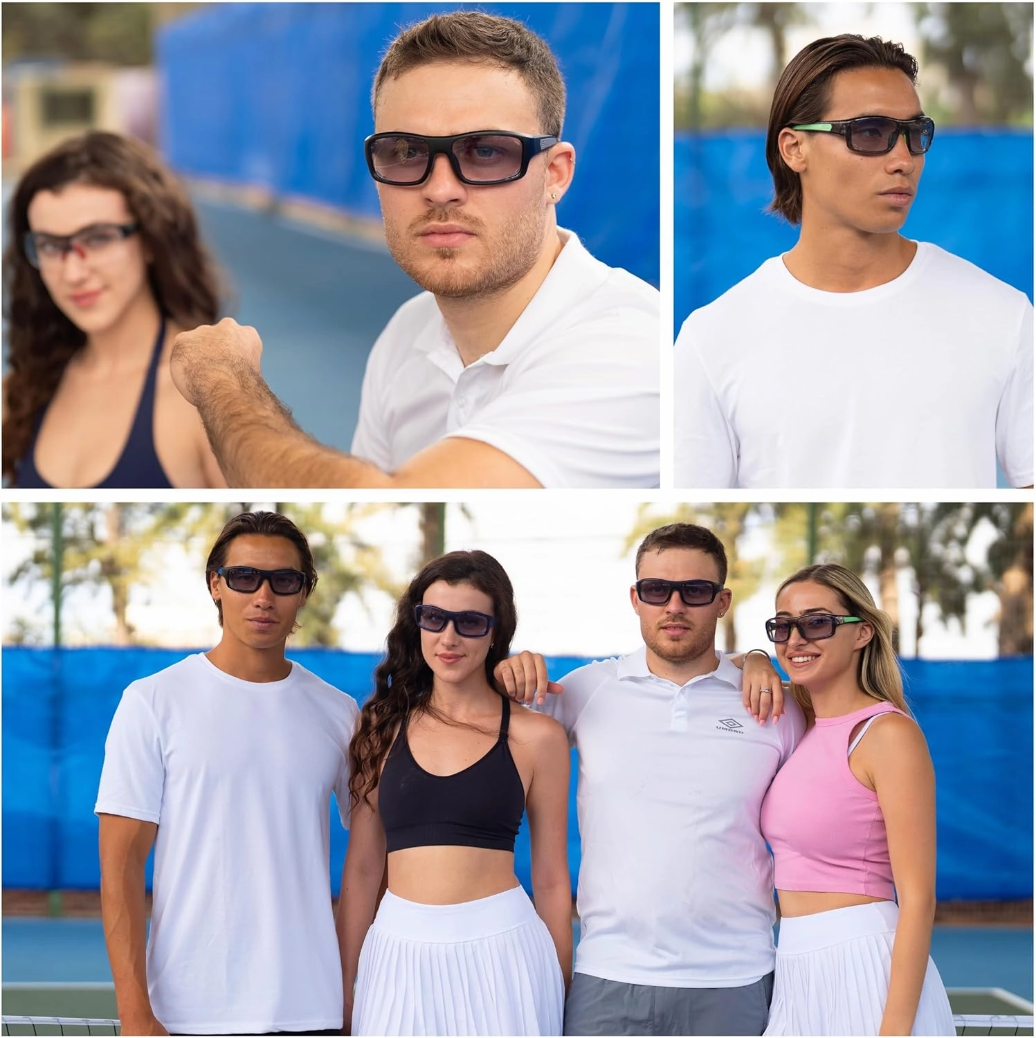 BLUE CUT Sports Protection Goggles, Photochromic Lenses Safety Glasses for Basketball, Pickleball Indoor Outdoor Sports
