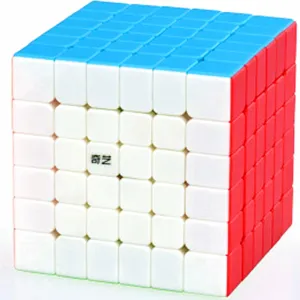 Bokefenuo QY Qifan S 6x6 Speed Cube Stickerless Magic Cube 6x6x6 Puzzle Toys for Kids Cube