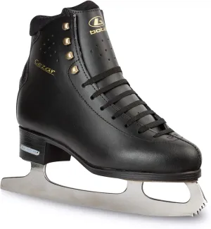 Botas - Model: Cindy/CEZAR/Made in Europe (Czech Republic) / Ice Skates/Women, Girls, Men, Boys, Kids/Leather/Stretchy Cuff/Spirit Blades