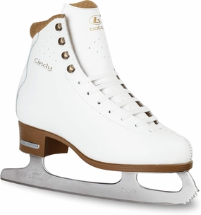 Botas - Model: Cindy/CEZAR/Made in Europe (Czech Republic) / Ice Skates/Women, Girls, Men, Boys, Kids/Leather/Stretchy Cuff/Spirit Blades