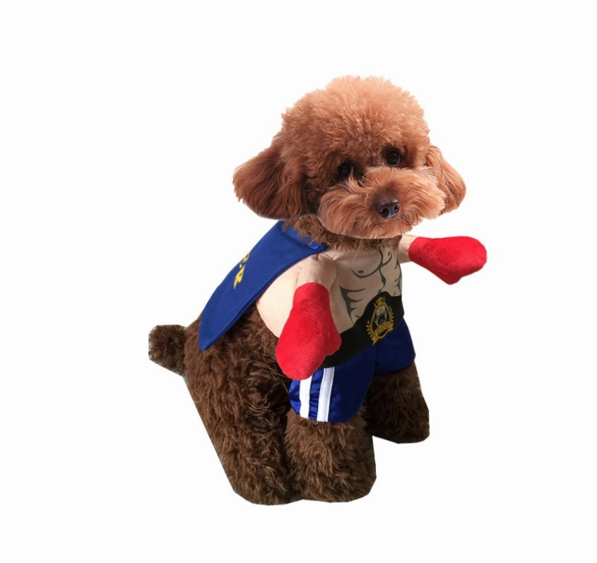 Boxer Costume for Cats and Small Dogs
