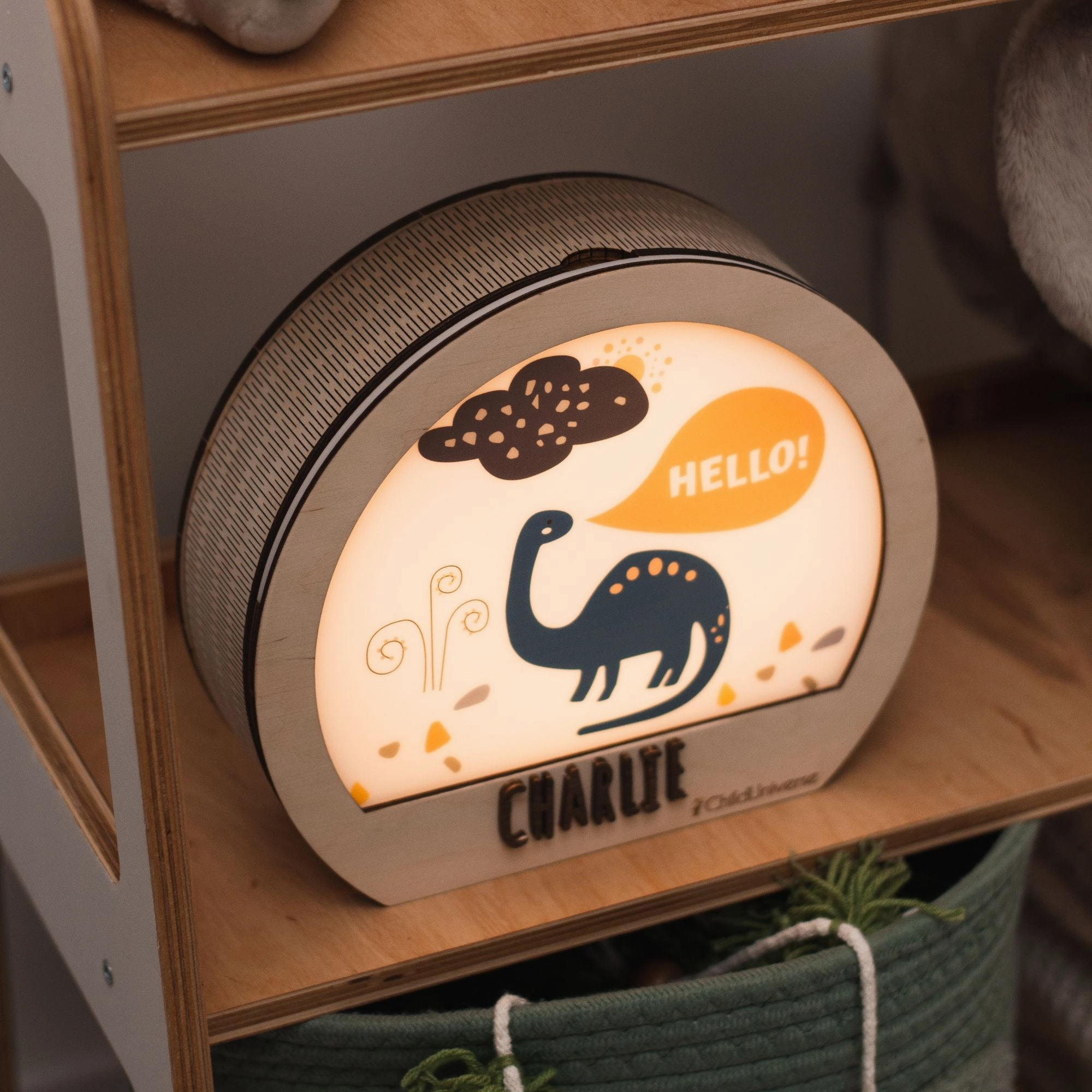 Boy Dinosaur Night Light