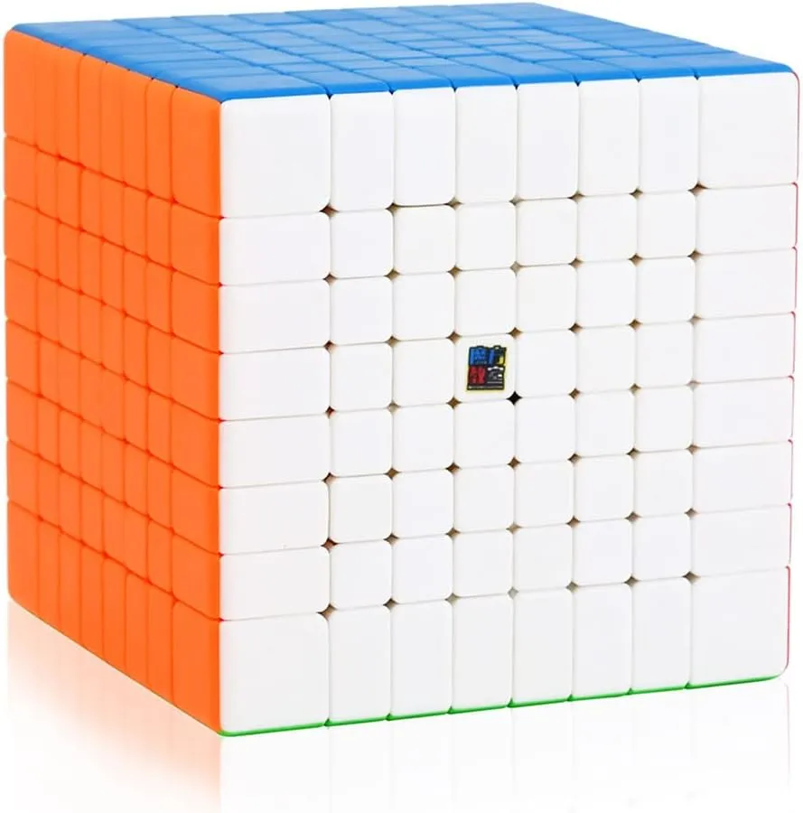 BroMoCube 8X8 Speed Cube Stickerless Cubing Classroom MF8 Meilong 8x8x8 Magic Cube Puzzle Gift Toys