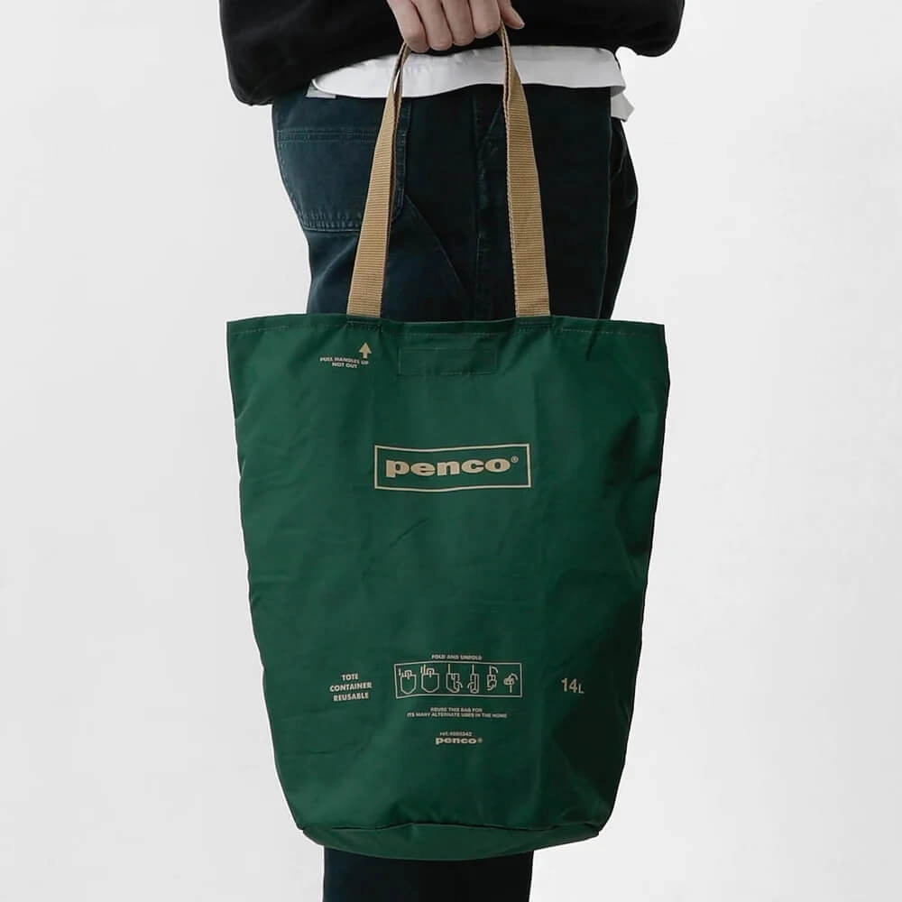 Bucket Tote - Dark Green