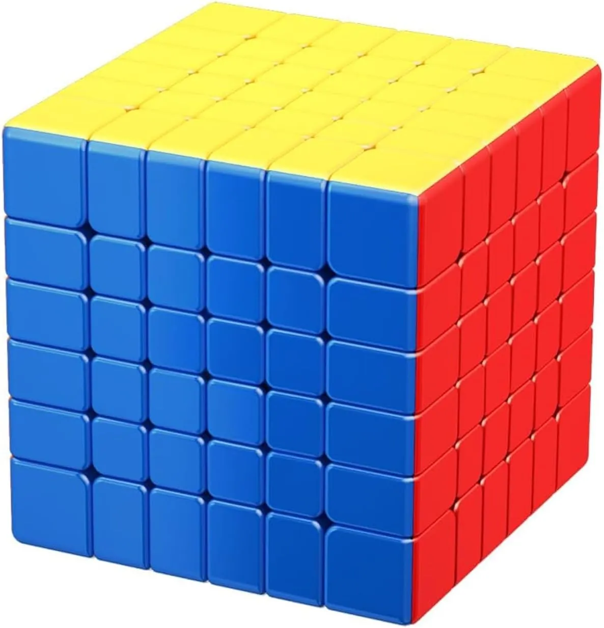 Bukefuno MoYu Meilong 6x6 V2 Speed Puzzle Cube 2023 MFJS 6x6 V2 Magic Moyu Cube Stickerless Meilong 6x6x6 V2 Cubing Classroom Speed Toys